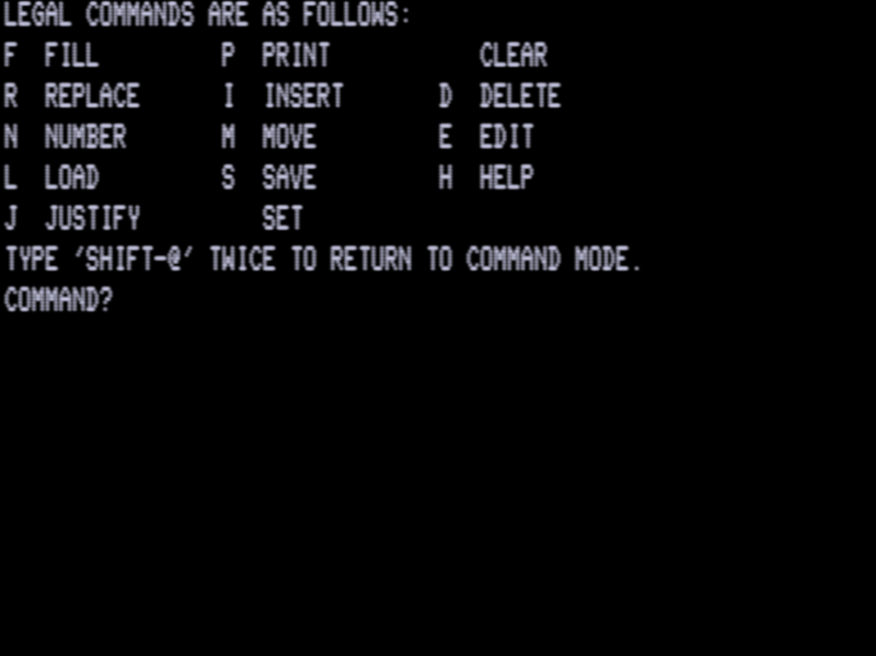Screen shot